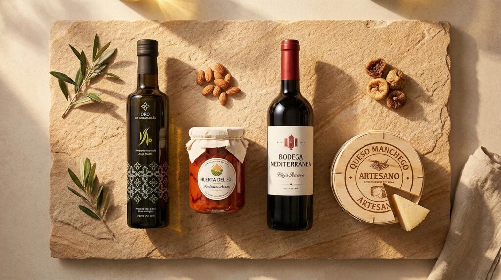 Envases de productos alimentarios artesanales con diseño de packaging estratégico