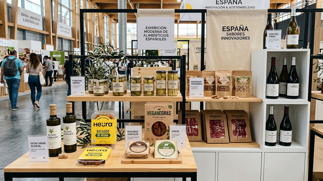 Productos alimentarios innovadores representando las tendencias de 2026 y 2027