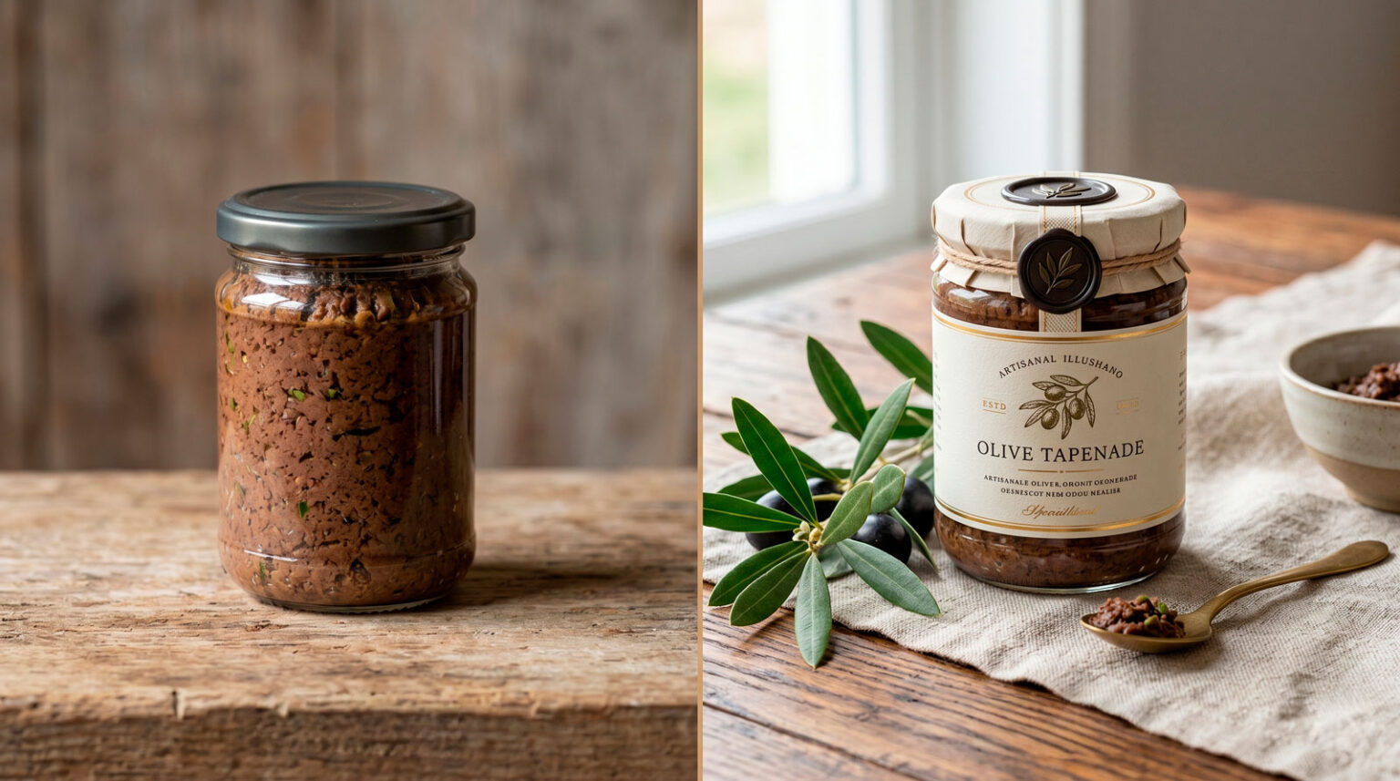 Transformación de marca alimentaria: antes y después de un proceso profesional de branding