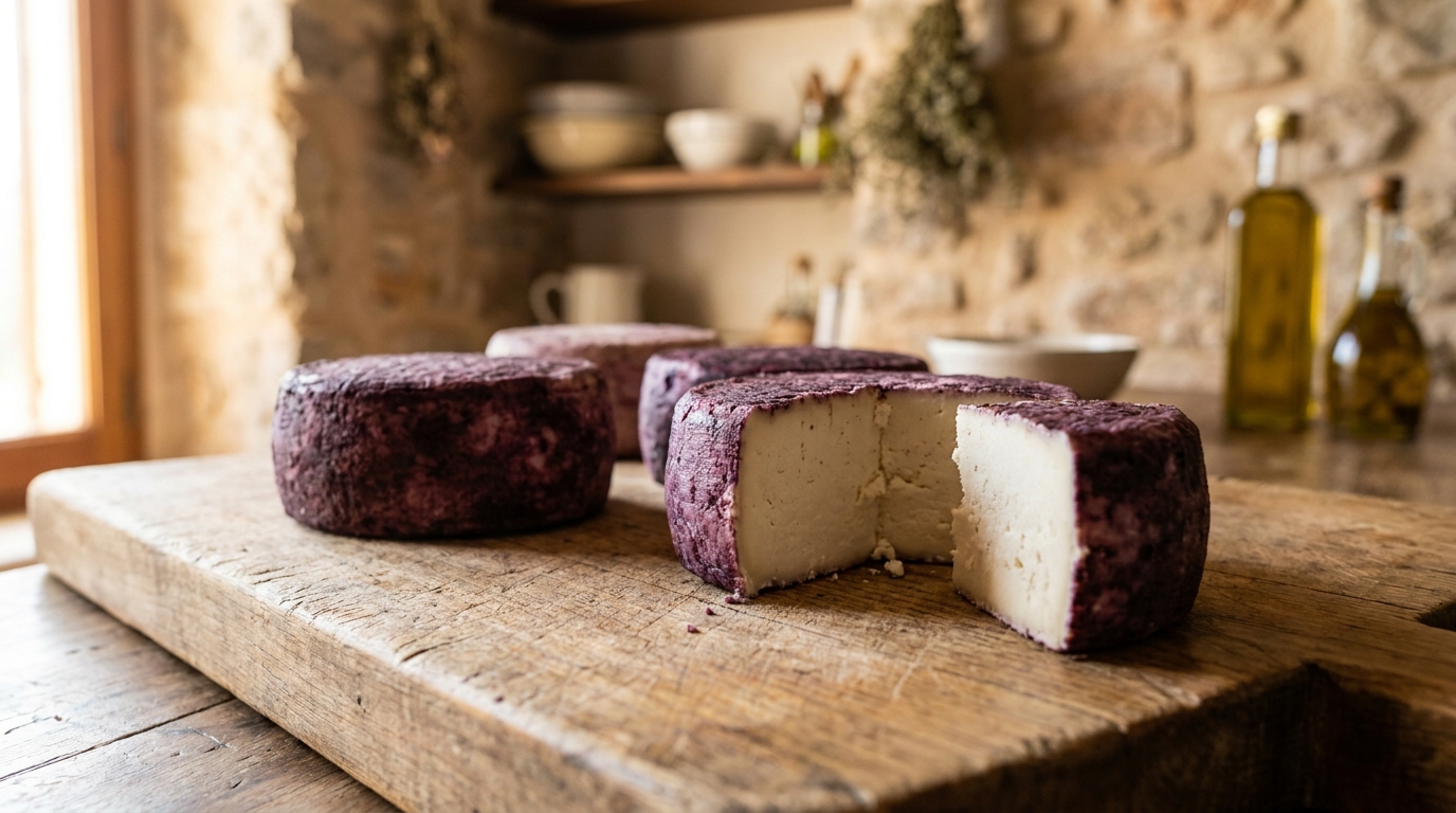 Queso de cabra artesanal de la Región de Murcia con denominación de origen protegida