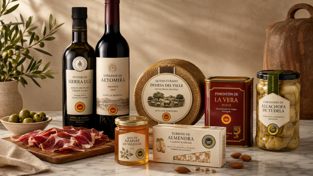 Sellos de calidad y denominaciones de origen en productos alimentarios